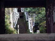 ④杉本寺本堂への階段